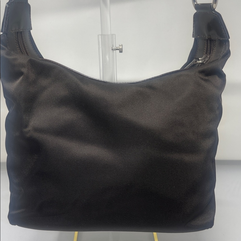 Gucci Vintage Nylon Bamboo Handle Hobo Bag - Picture 5 of 14
